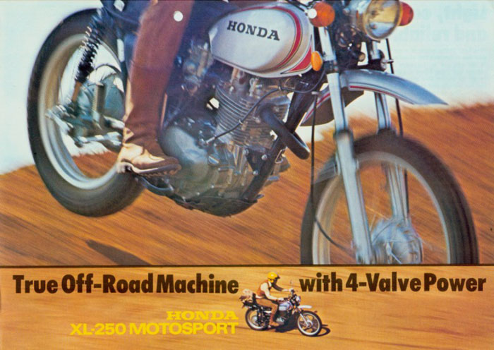 Honda XL250 Motorsport 1972 KO FOR SALE.
