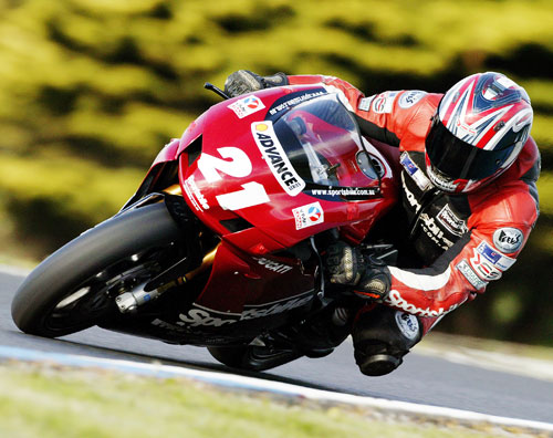 P.Martin Ducati 999s Phillip Island GP Circuit.