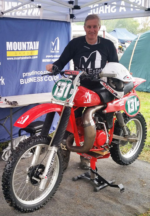 1979 Honda CR250 RZ Red Rocket.